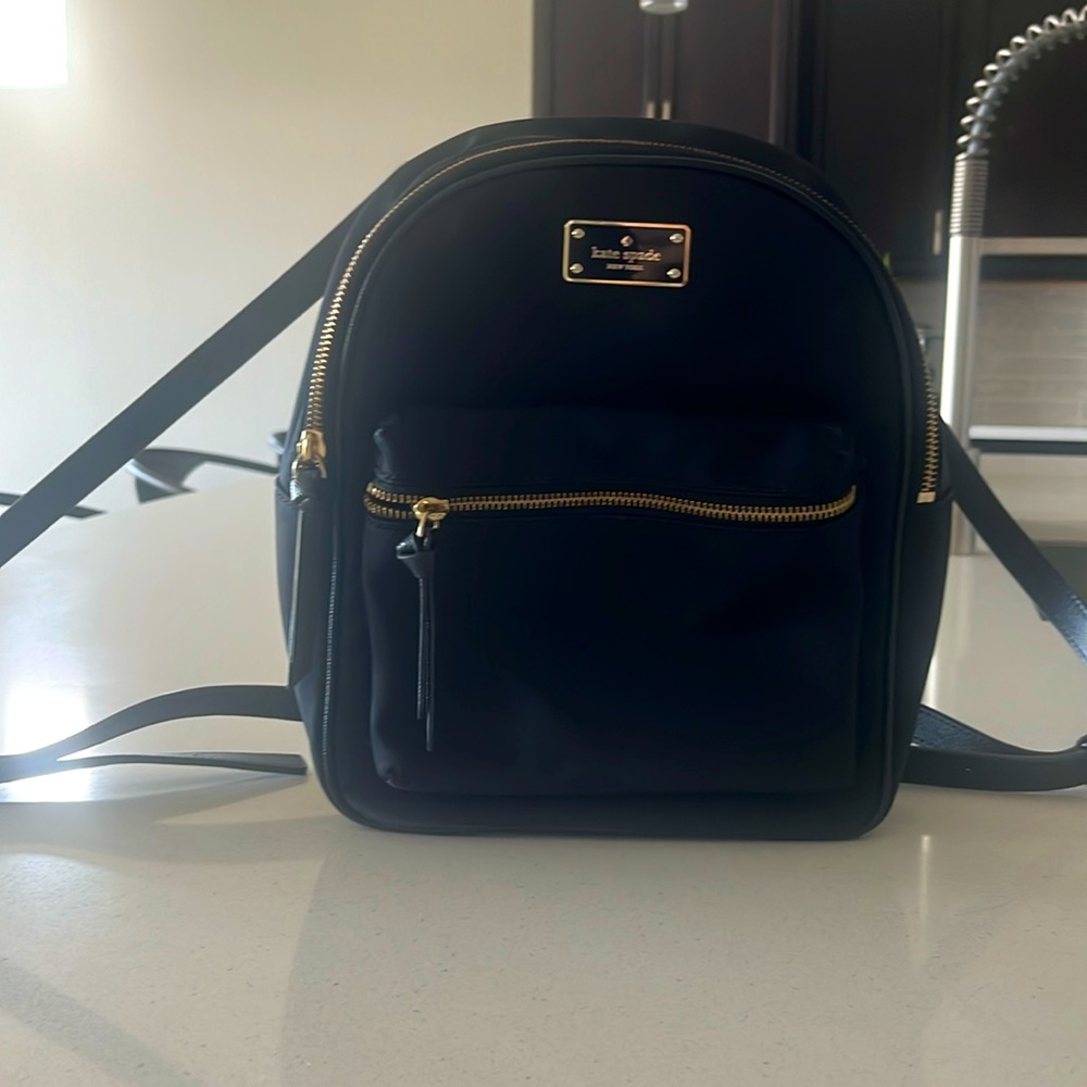 Black Kate spade back pack